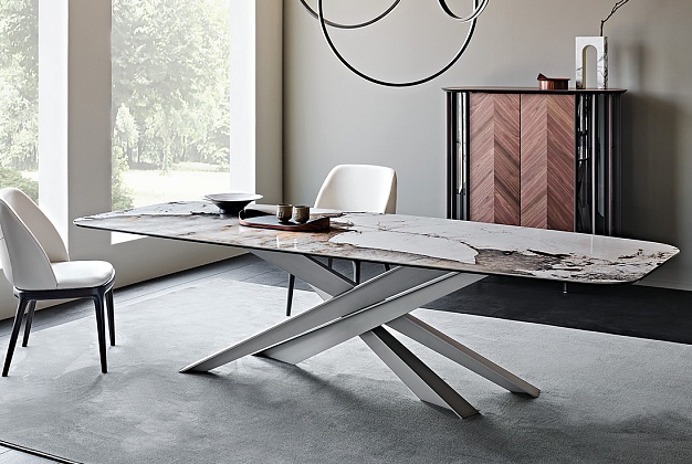 Стол обеденный Cattelan Italia Lancer Keramik 1 Стол обеденный Cattelan Italia Lancer Keramik (Италия) 1