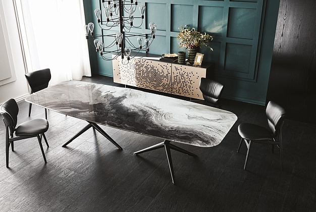 Стол обеденный Cattelan Italia Atlantis Crystalart 3 Стол обеденный Cattelan Italia Atlantis Crystalart (Италия) 3