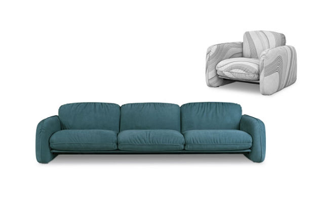 Диван Baxter Brigitte 7 Диван Baxter Brigitte (Италия) 7