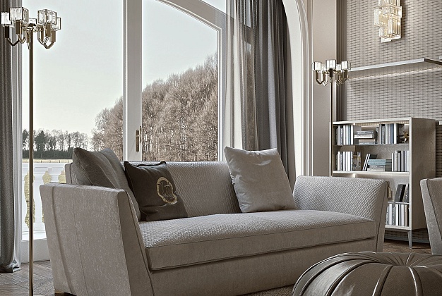 Пуф Vittoria Frigerio Flori 2 Пуф Vittoria Frigerio Flori (Италия) 2
