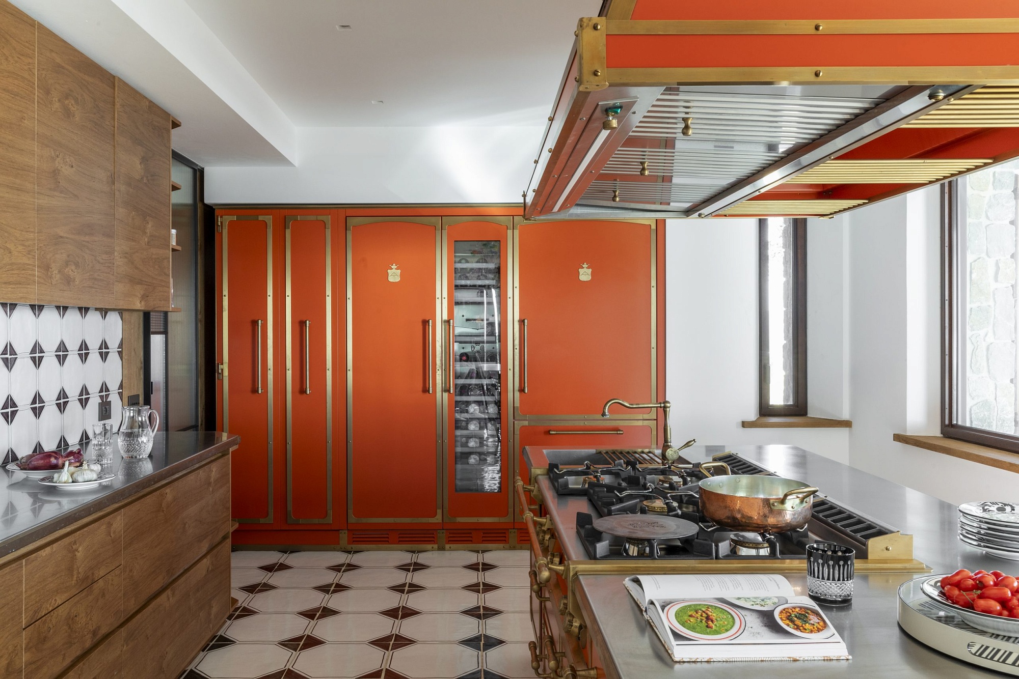 Кухня Officine Gullo Orange Кухня Officine Gullo Orange (Италия)