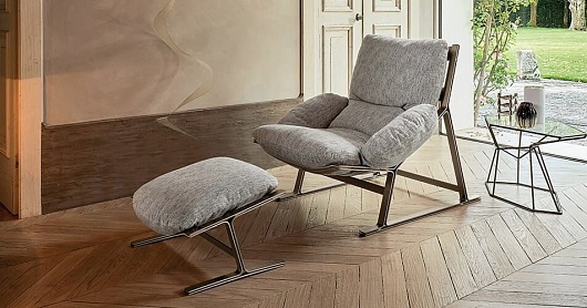 Кресло Arketipo Belair Black Nichel