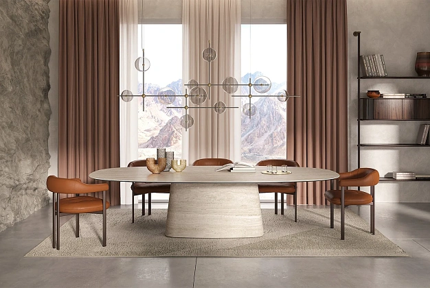 Стол Cattelan Italia Napoleon Keramik 1 Стол Cattelan Italia Napoleon Keramik (Италия) 1