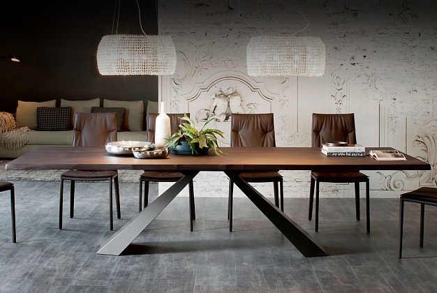 Стол обеденный Cattelan Italia Eliot Wood 1 Стол обеденный Cattelan Italia Eliot Wood (Италия) 1