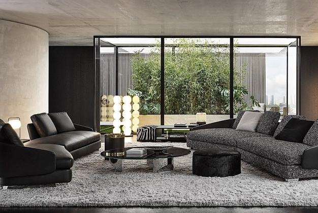 Мягкая мебель Minotti Lawson 2 Мягкая мебель Minotti Lawson (Италия) 2