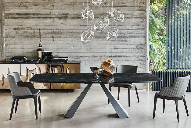 Стол обеденный Cattelan Italia Eliot Keramik 1 Стол обеденный Cattelan Italia Eliot Keramik (Италия) 1
