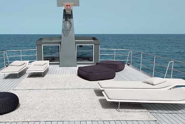 Шезлонг Paola Lenti Surf 2 Шезлонг Paola Lenti Surf (Италия) 2