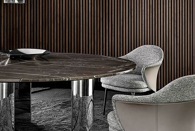 Стол обеденный Minotti Wedge 3 Стол обеденный Minotti Wedge (Италия) 3