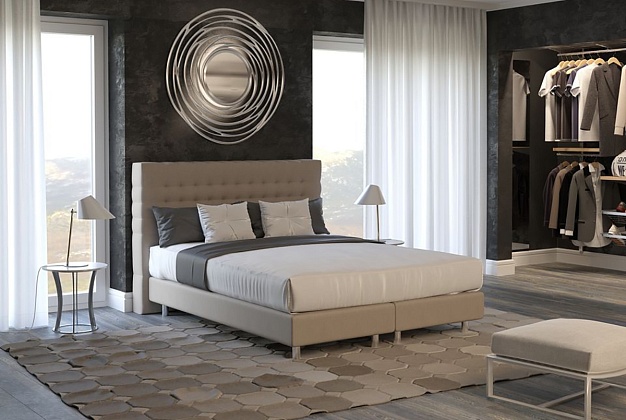 Кровать Oasis Tallinn Boxspring Elite 3 Кровать Oasis Tallinn Boxspring Elite (Италия) 3